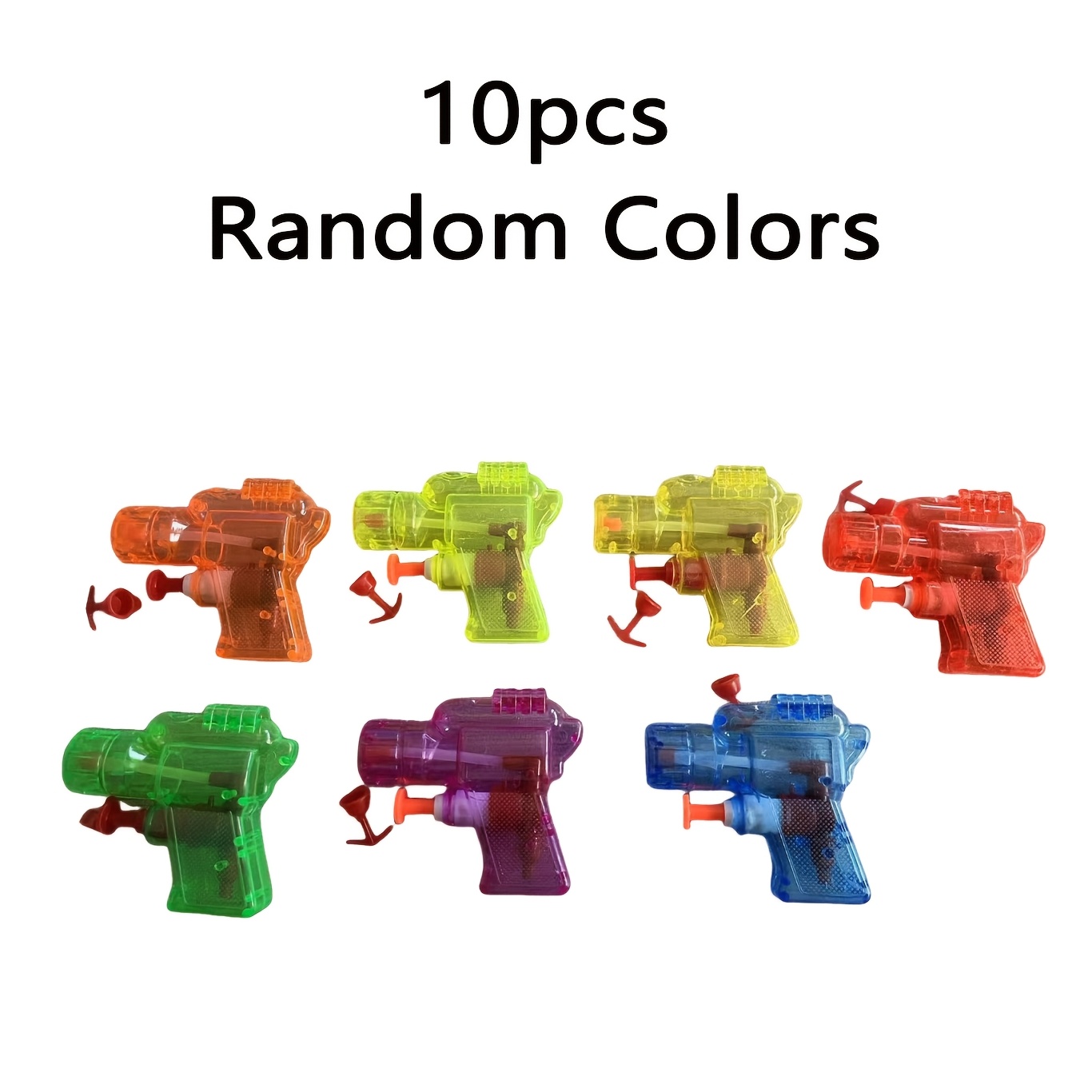 Party Games Kids Outdoor - 10 pistolas de agua de bolsillo
