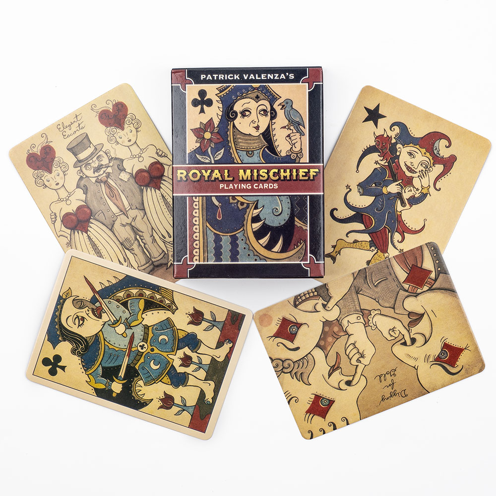 Party Games Console - Cartas de juego Royal Mischief, 54