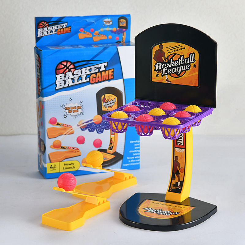 Party Games Console - Juego de Mesa de Baloncesto Clásico