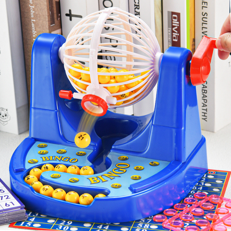Party Games Console - Máquina Clásica de Bingo para Sorteo