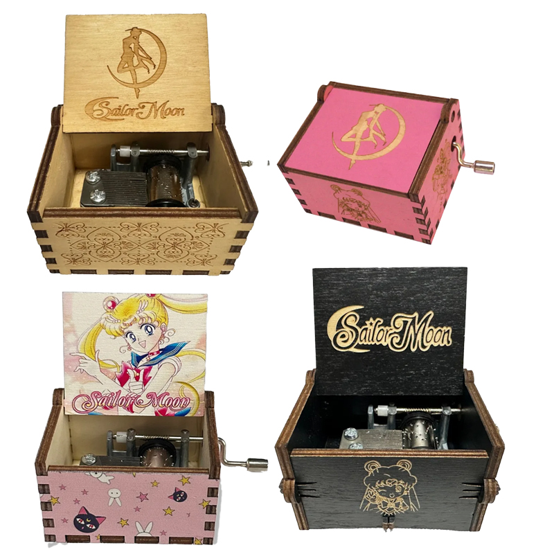 Party Games Music - Caja Musical de Madera con Temática