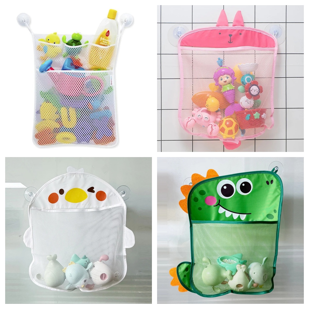 Party Games Baby Shower - Bolsa de malla para baño de