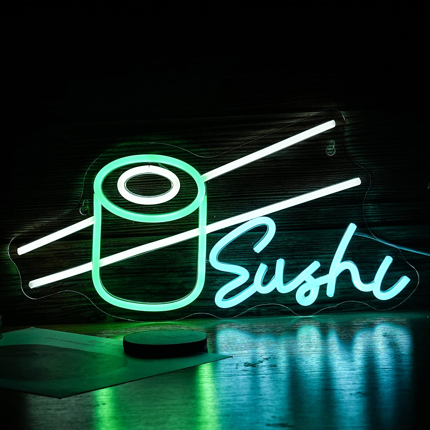 Party Games Shop - Letrero de neón para Sushi, barra,