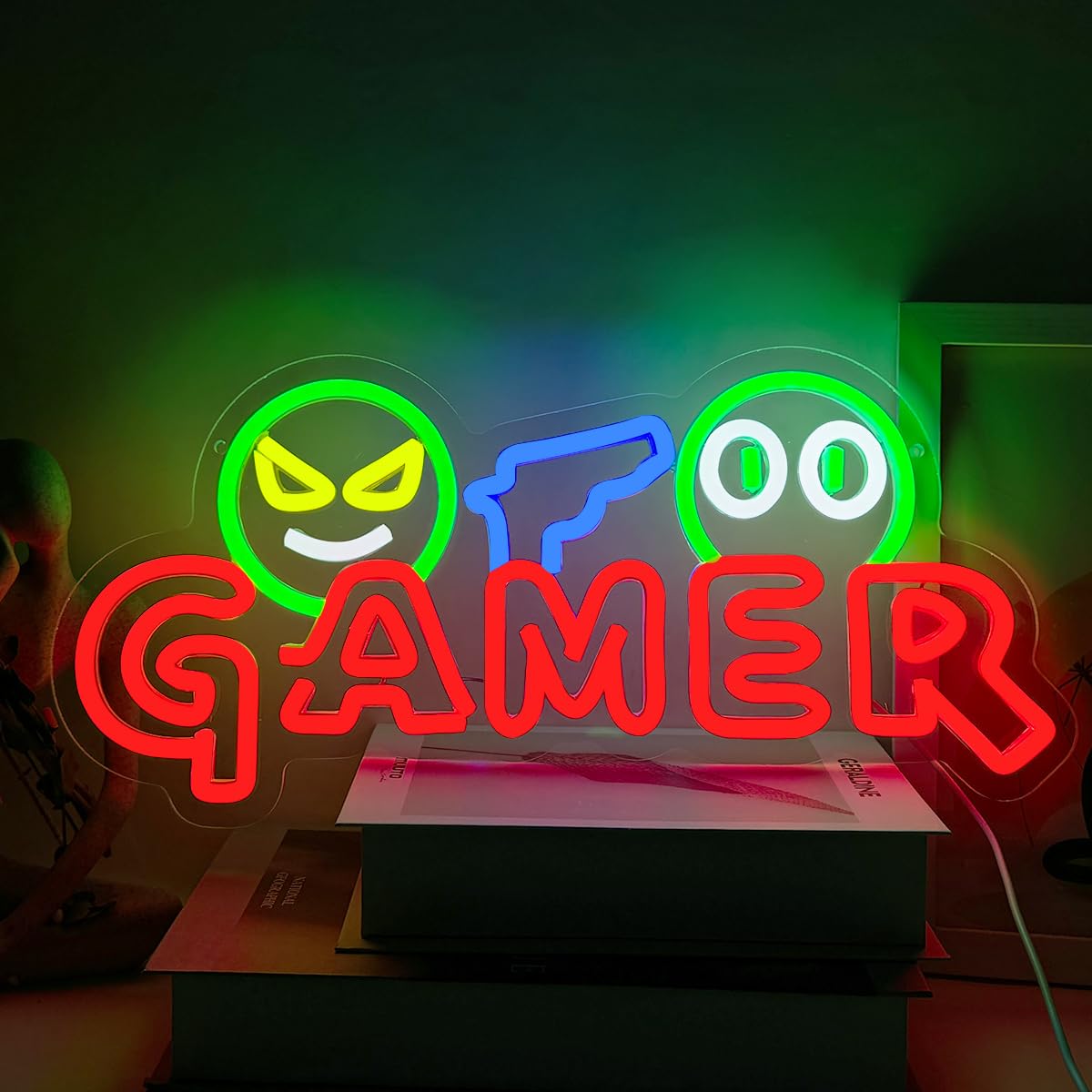 Letrero Luminoso LED de Neón p - Party Games Baby Shower reseña y precio