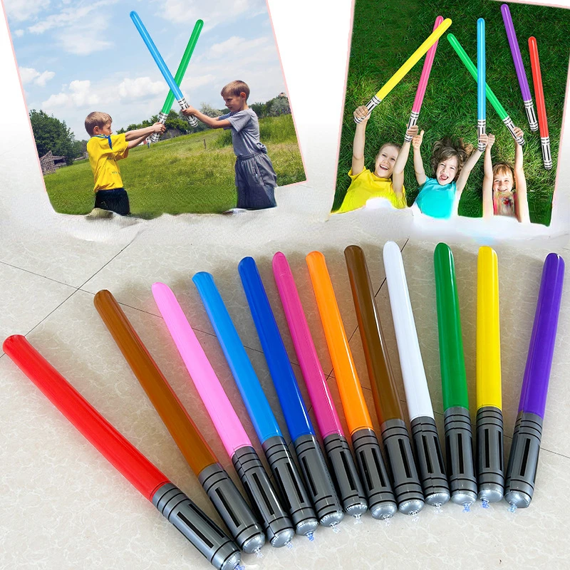 Sable de luz inflable Kawaii d - Party Games Kids Outdoor reseña y precio