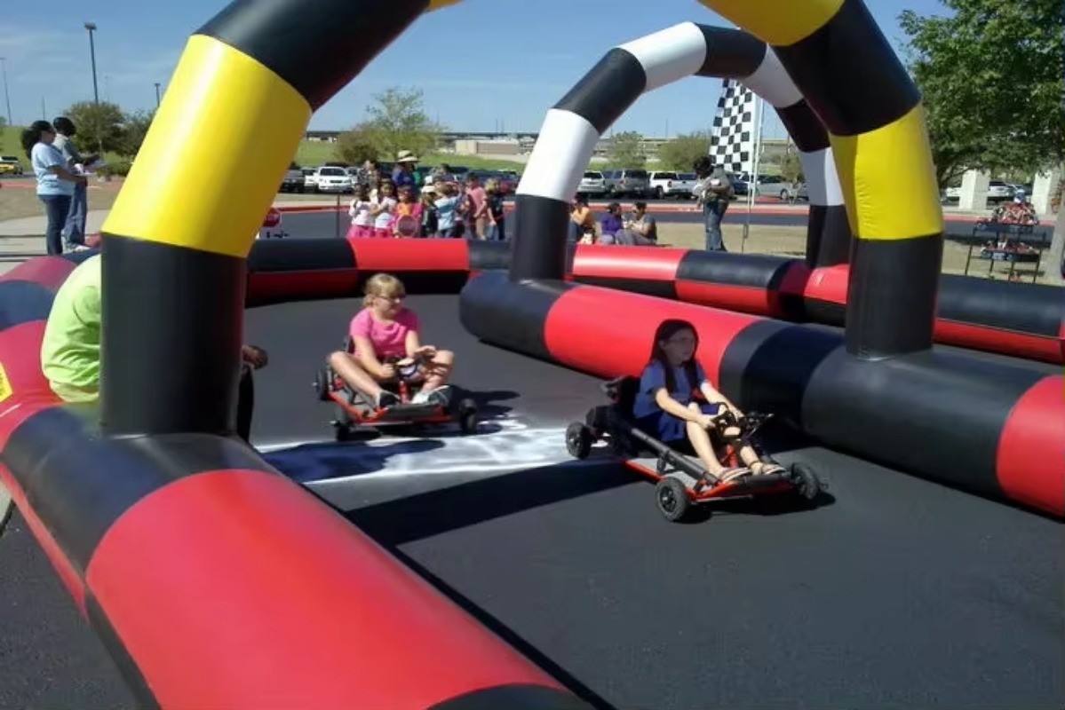 Pista de Carreras Inflable Res - Party Games Lab reseña y precio