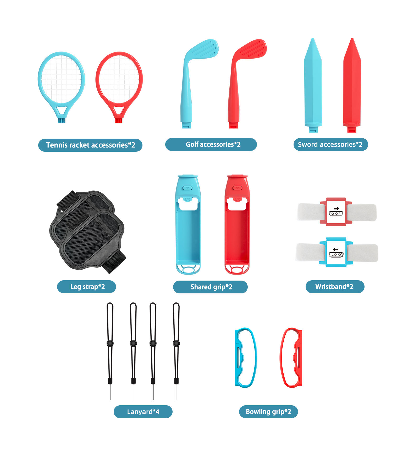 Kit de accesorios 18 en 1 para - Party Games Switch 1 reseña y precio