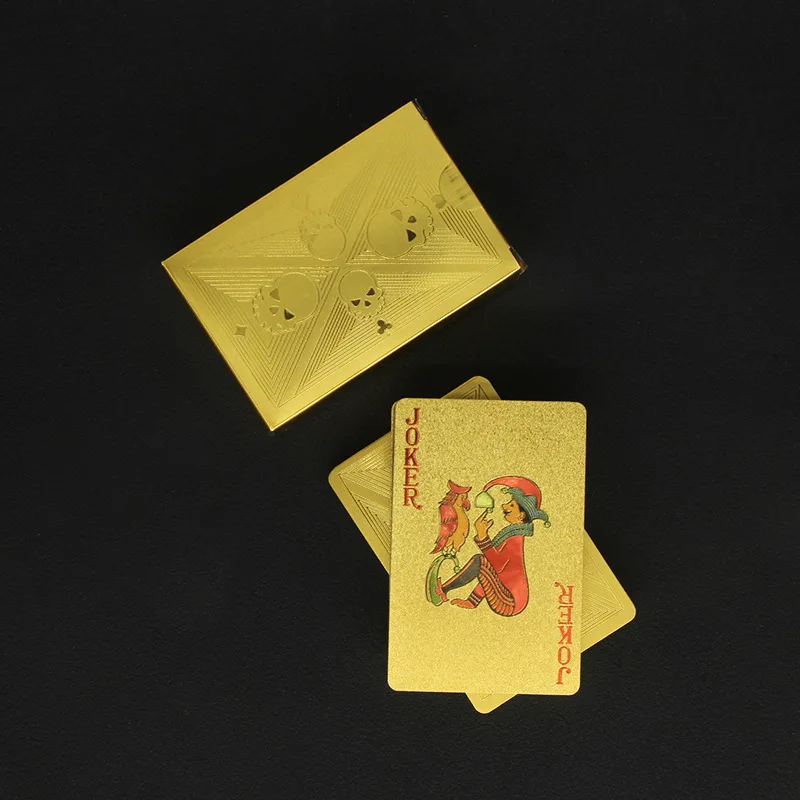 Cartas de póker de calavera de - Party Games Using Playing Cards reseña y precio