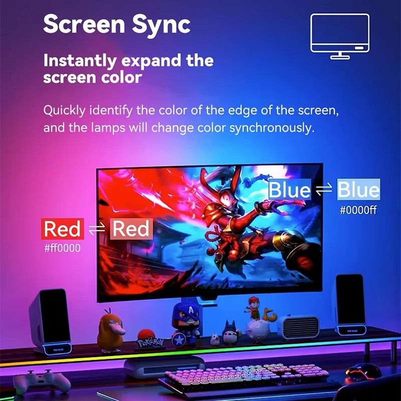 Tira de Luces RGB para Juegos, - Party Games Night reseña y precio