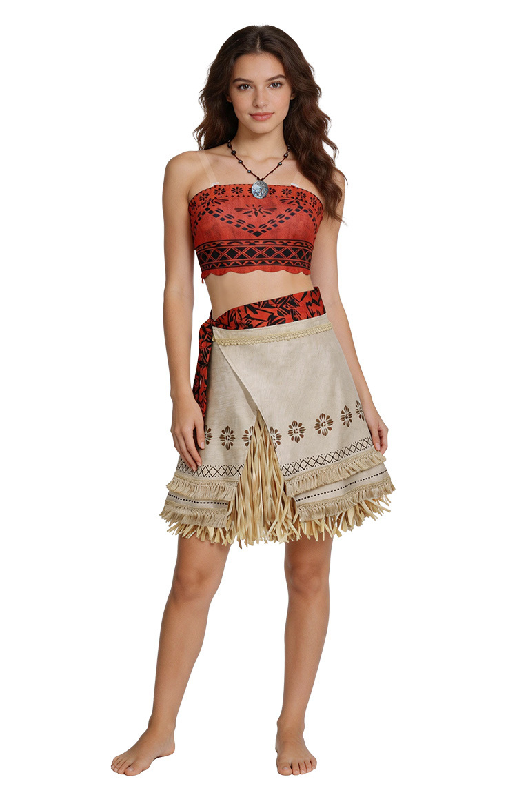 Vestido de Halloween inspirado - Party Games Moana reseña y precio