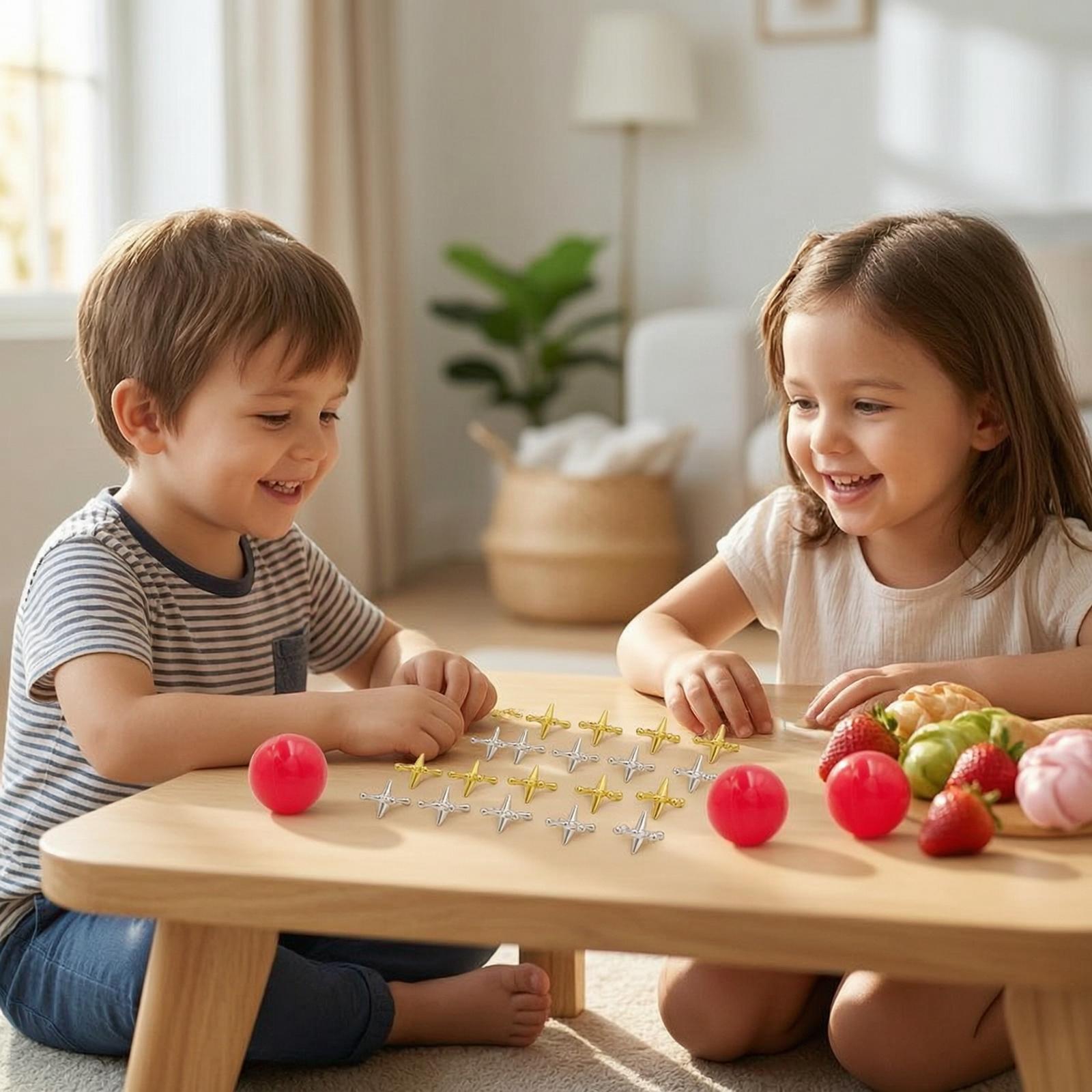 Juego de Jacks Metálicos Clási - Party Games Easy Kids reseña y precio
