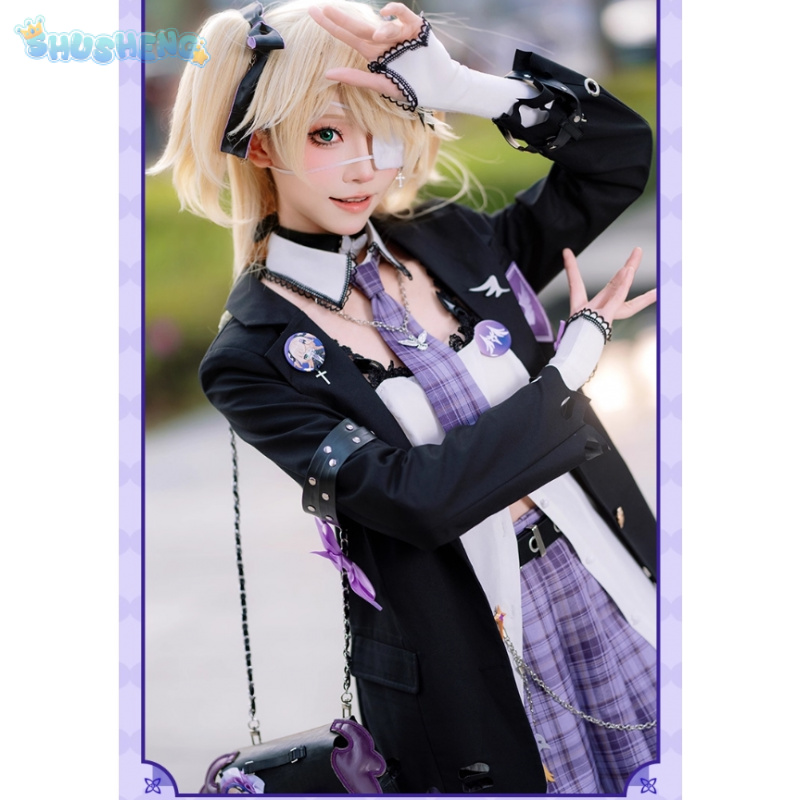 Fischl-Disfraz de Cosplay Gens - Party Games Shop reseña y precio
