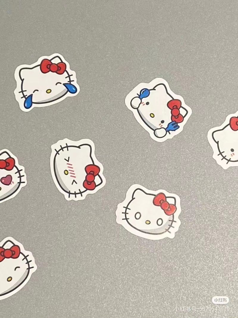 500 pegatinas de Hello Kitty,  - Party Games Baby Shower reseña y precio