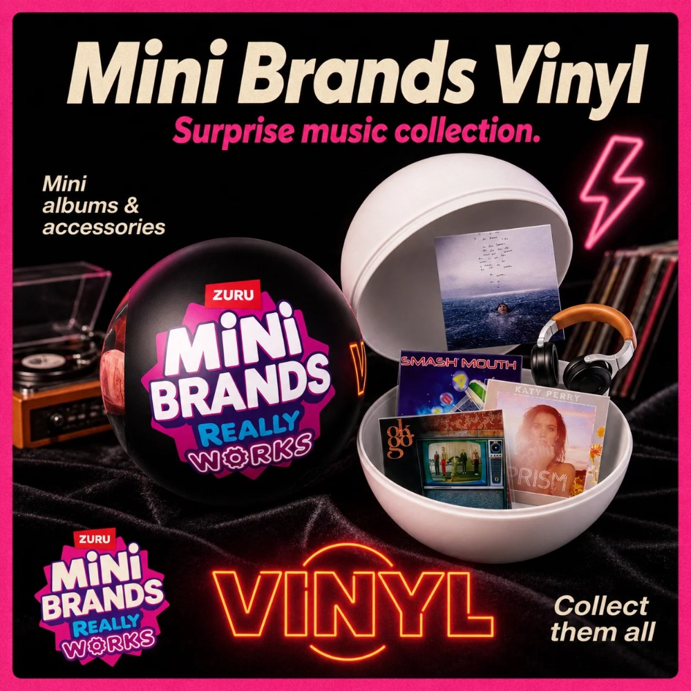 ZURU Mini Brands Bola Sorpresa - Party Games Music reseña y precio