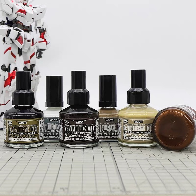 MR.HOBBY WC01-18 Efecto Enveje - Tamiya Model Paint Set reseña y precio